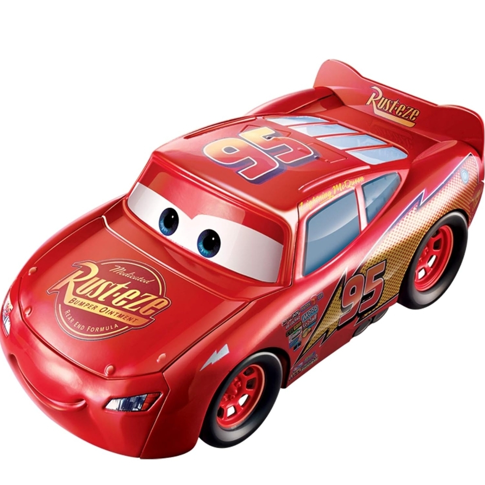 Disney Pixar Cars Lightning McQueen Transforming Playset